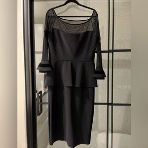 Chiara Boni black cocktail or evening dress size 12